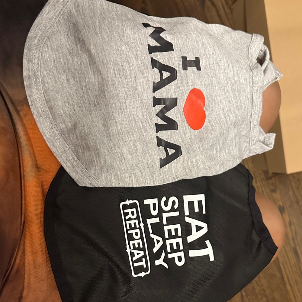 I Love Mama and Eat Sleep Play Dog Shirts